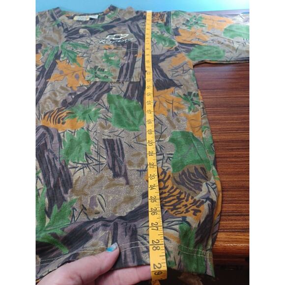 Boggy Creek Apparel Chevrolet Camo T-shirt Size Medium Racing Hunting Leaves - Picture 4 of 7